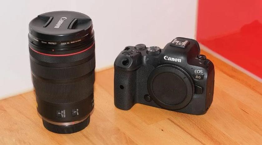 Canon EOS R6 camera for making music videos