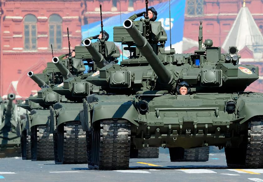 Another trophy: the Ukrainian armed forces captured a Russian T-80 tank, which was used only at parades