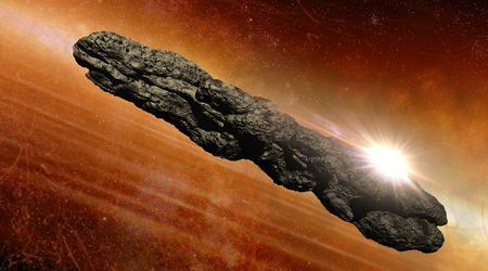 Gli astronomi hanno risolto il mistero dell'ospite interstellare 'Oumuamua, lungo 400 metri a forma di sigaro, che ha attraversato il sistema solare nel 2017