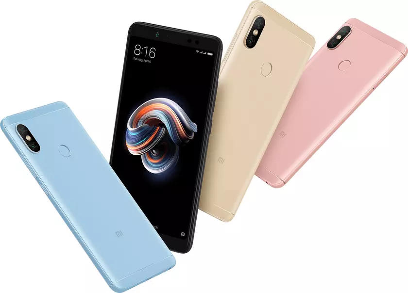 Смартфон Xiaomi Redmi Note 5 вышел в версии на 128 ГБ