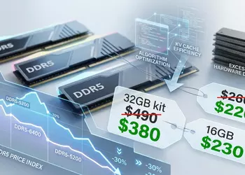 Эффект TurboQuant: почему цены на DDR5 стремительно катятся вниз