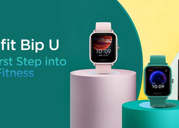 Смарт-часы Amazfit Bip U появились на Amazon до анонса: квадратный корпус, дисплей на 1.43 дюйма и автономность до 9 дней