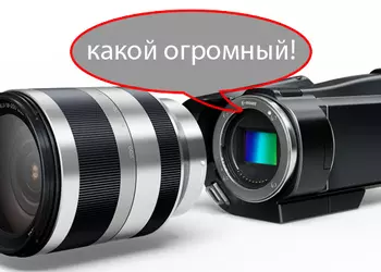 Сменные объективы для видеокамер: Sony сделает это осенью