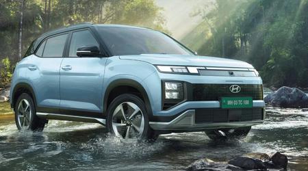 Den nye Hyundai Creta Electric crossoveren har blitt avduket i India med 42 kWh og 51,4 kWh batterier