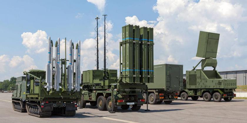 Украина до конца 2022 года получит две новейшие немецкие системы ПВО IRIS-T, которых нет даже у Германии