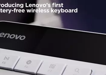 Lenovo представила свою первую клавиатуру на солнечных панелях, ее система питания уникальна