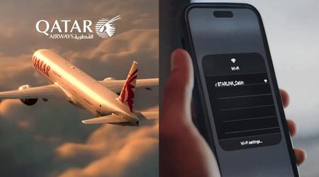 Hastighet på opptil 500 Mbps på 13 000 meters høyde: Qatar Airways vil installere Ilon Musks Starlink-satellittinternett på noen Boeing 777-300-fly