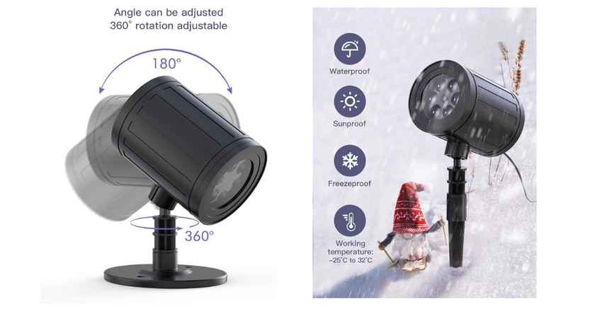 GUSODOR best snow light projectors