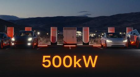 Tesla запускає Supercharger четвертого покоління із зарядкою до 500 кВт і 1.2 МВт