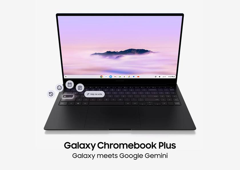 Новый Galaxy Chromebook Plus от Samsung появился в новой версии с чипом Intel Core 5 120U