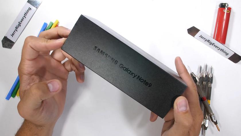 Samsung Galaxy Note 9 прошел тесты на прочность