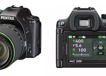 Всепогодная зеркалка Pentax K-70 начального уровня