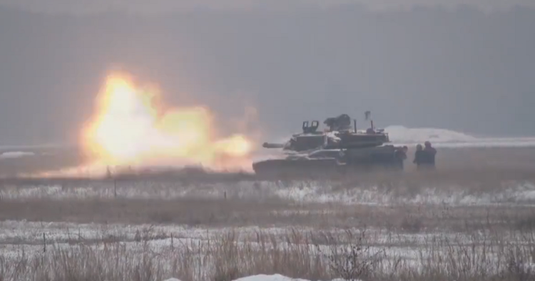 Polska przeprowadza pierwszą próbę ogniową czołgów M1 Abrams