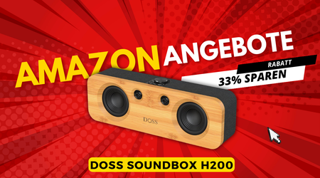 DOSS SoundBox H200 Bluetooth Lautsprecher – Jetzt 60€ sparen!