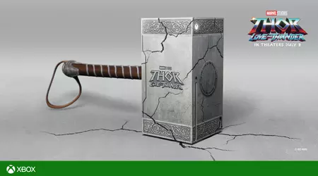What a thing: Microsoft unveiled a limited-edition Xbox Series X in the style of Thor's hammer