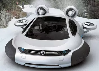 Volkswagen Aqua: концепт автомобиля-амфибии на воздушной подушке
