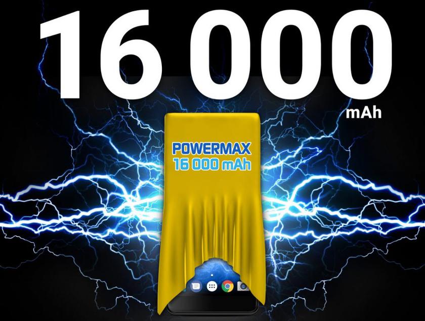 On MWC 2018 Energizer will present a smartphone Power Max P16K Pro with a battery capacity of 16000 mAh