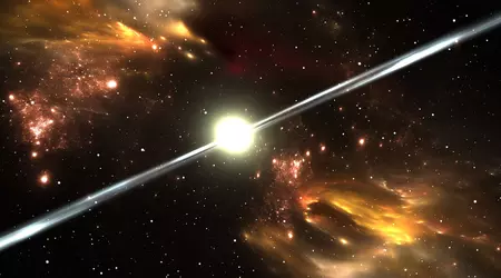 The largest gamma-ray burst in history occurred 2 billion years ago and recently dazzled every telescope in the world except the chinese one - an event that happens once every 10,000 years