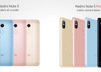 Xiaomi Redmi Note 5 and Note 5 Pro officially submitted