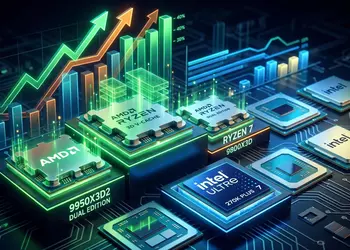 AMD снова доминирует: Ryzen 9 9950X3D2 ворвался в топ Amazon, пока Intel пасет задних