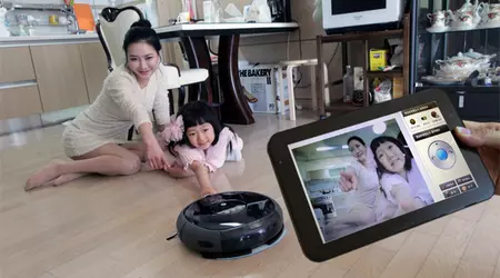 Samsung TangoView: robot cleaner, watchman