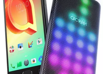«Модульный» смартфон Alcatel A5 LED с цветомузыкой на MWC 2017