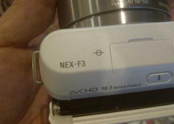 Утечка: первое фото беззеркалки Sony NEX-F3