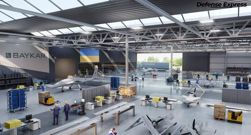 Как будет выглядеть завод Baykar в Украине, где начнется производство БПЛА Bayraktar TB2, Akinci и Kizilelma (фото)
