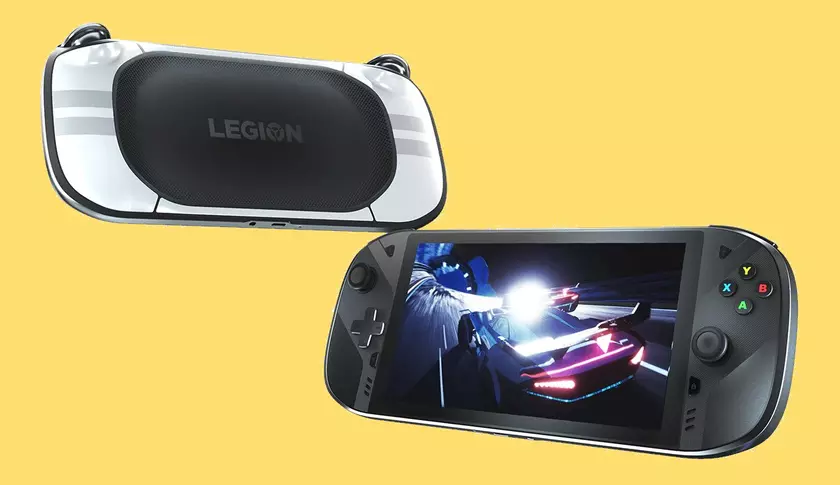 Lenovo работает над портативной игровой консолью Legion Play с Android, и вот как она выглядит