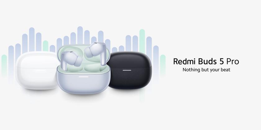 Redmi Buds 5 Pro: флагманские TWS-наушники бренда за $78
