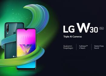 Бюджетник LG W30 Pro с IPS-экраном, чипом Snapdragon 632, тройной камерой и батареей на 4050 мАч оценили в $176