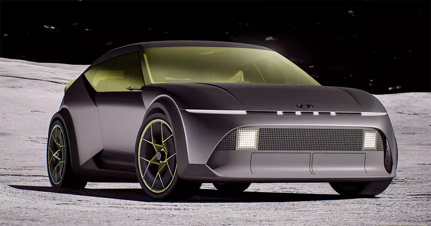 Hyundai Concept Three: Вдохновляющий Tungsten Gray на горизонте автоинноваций