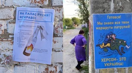 À Kherson occupé, ils promettent des bitcoins pour l'équipement ennemi brûlé (photo)