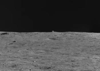Il rover lunare cinese cattura la "capanna misteriosa" sul lato opposto della luna