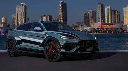 Lamborghini has unveiled a unique Urus SE that took 230 hours to paint