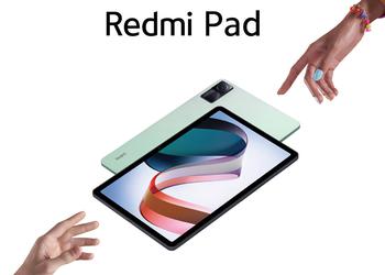 Redmi Pad has received a new software version based on MIUI 14