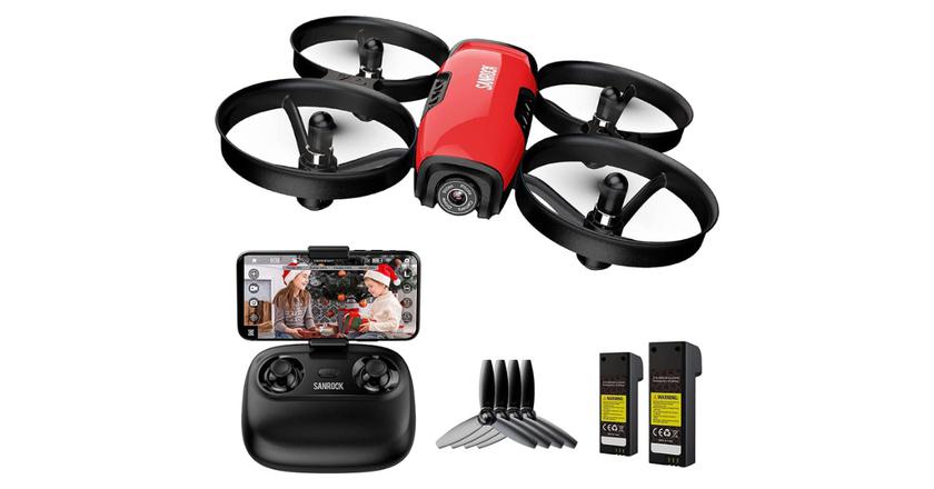  Drone for Kids, Spacekey FPV Wi-Fi Drone with Camera 1080P FHD,  Real-time Video Feed, Great Drone for Beginners, Quadcopter Drone with  Altitude Hold, One-Key Take-Off, Landing Foldable Arms (Red) : Toys