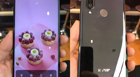 Photo Sharp Aquos S3: Frameless display and familiar design