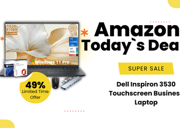 Dell Inspiron-3530 Touchscreen Business Laptop – Massive 49% Discount!