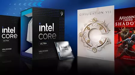 Great offer from Intel: the company gives PC versions of Sid Meier's Civilisation VII and Assassin's Creed Shadows for the purchase of new processors