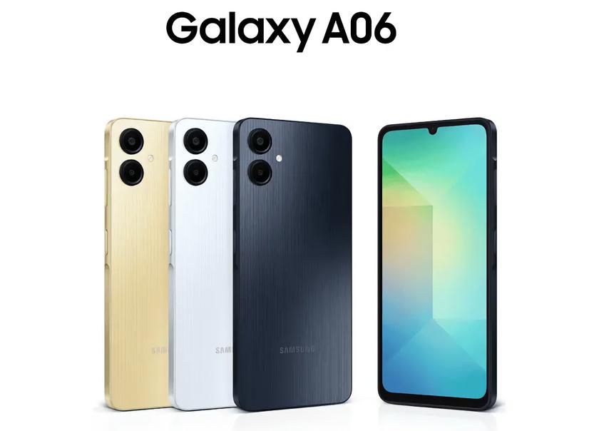 Вот как будет выглядеть Galaxy A06: новый бюджетный смартфон Samsung с чипом MediaTek Helio G85