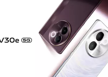 vivo V30e: AMOLED-дисплей на 120 Гц, процессор Snapdragon 6 Gen 1, камера на 50 МП и батарея на 5500 мАч за $335