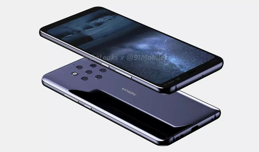 NPU: флагман Nokia 9 с пятью основными камерами выйдет в этом году