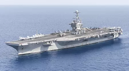 US aircraft carrier USS Harry S. Truman collides with a cargo ship in the Mediterranean Sea
