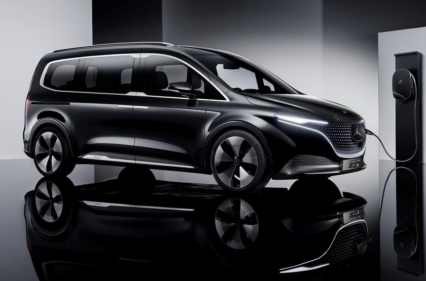 Mercedes-Benz EQT: концепт электрического минивэна, который выпустили Daimler вместе с Renault