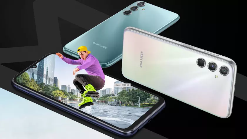 Samsung Galaxy M34 за $200 получит четыре обновления операционной системы Android, как флагманы Galaxy S23