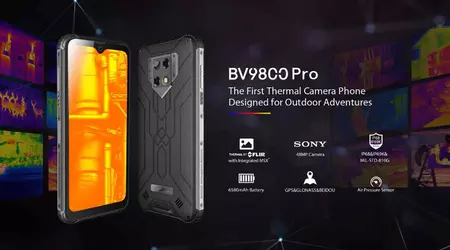 Blackview BV9800 Pro: захищений смартфон із камерою-тепловізором та батареєю на 6580 мАг за $429