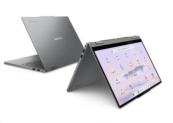 Lenovo представила Chromebook Plus 2-in-1 с сенсорным дисплеем и процессором Intel Core i7