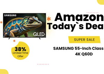 SAMSUNG 55-Inch Class QLED 4K Q60D Series – Now $300 Off!