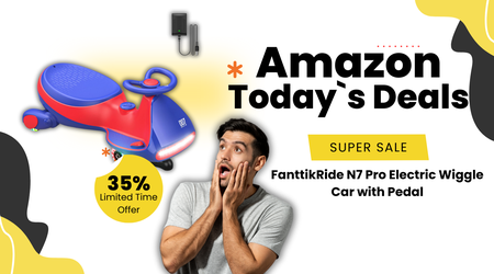 FanttikRide N7 Pro Electric Swing Car – Now 35% Cheaper!